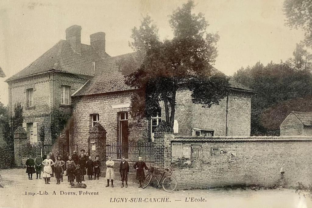 Ancienne Mairie - Gite De Charme A La Campagne Ligny-sur-Canche Bagian luar foto
